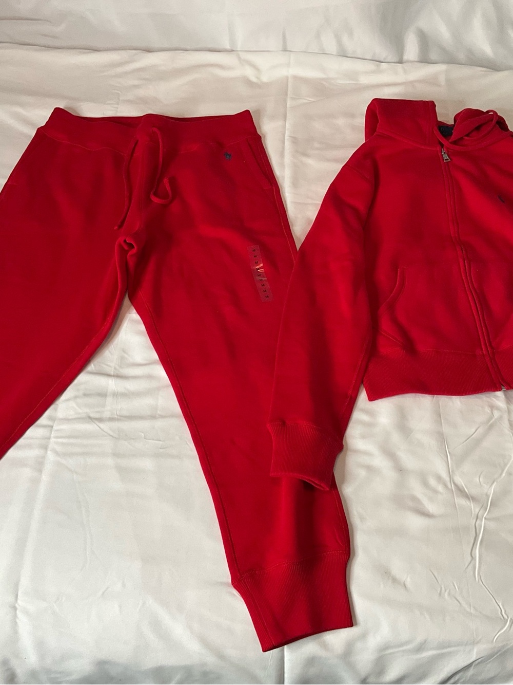 Red Sweatpants Set Polo Ralph Lauren - Picture 11 of 11